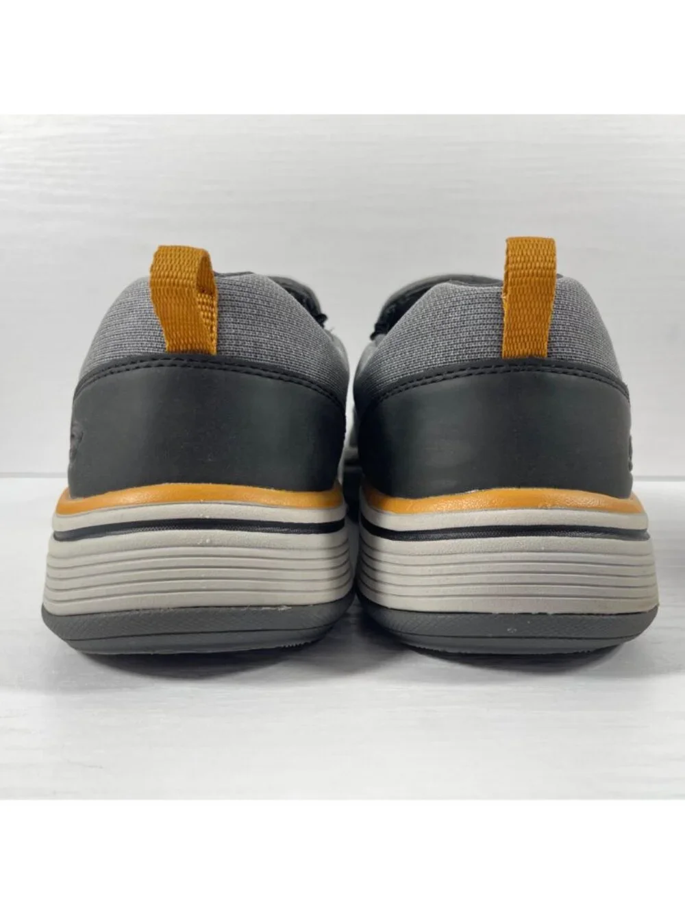 Skechers Men's Relaxed Fit Remaxed Edlow Sz 11 Charcoal Gray Slip On 204375